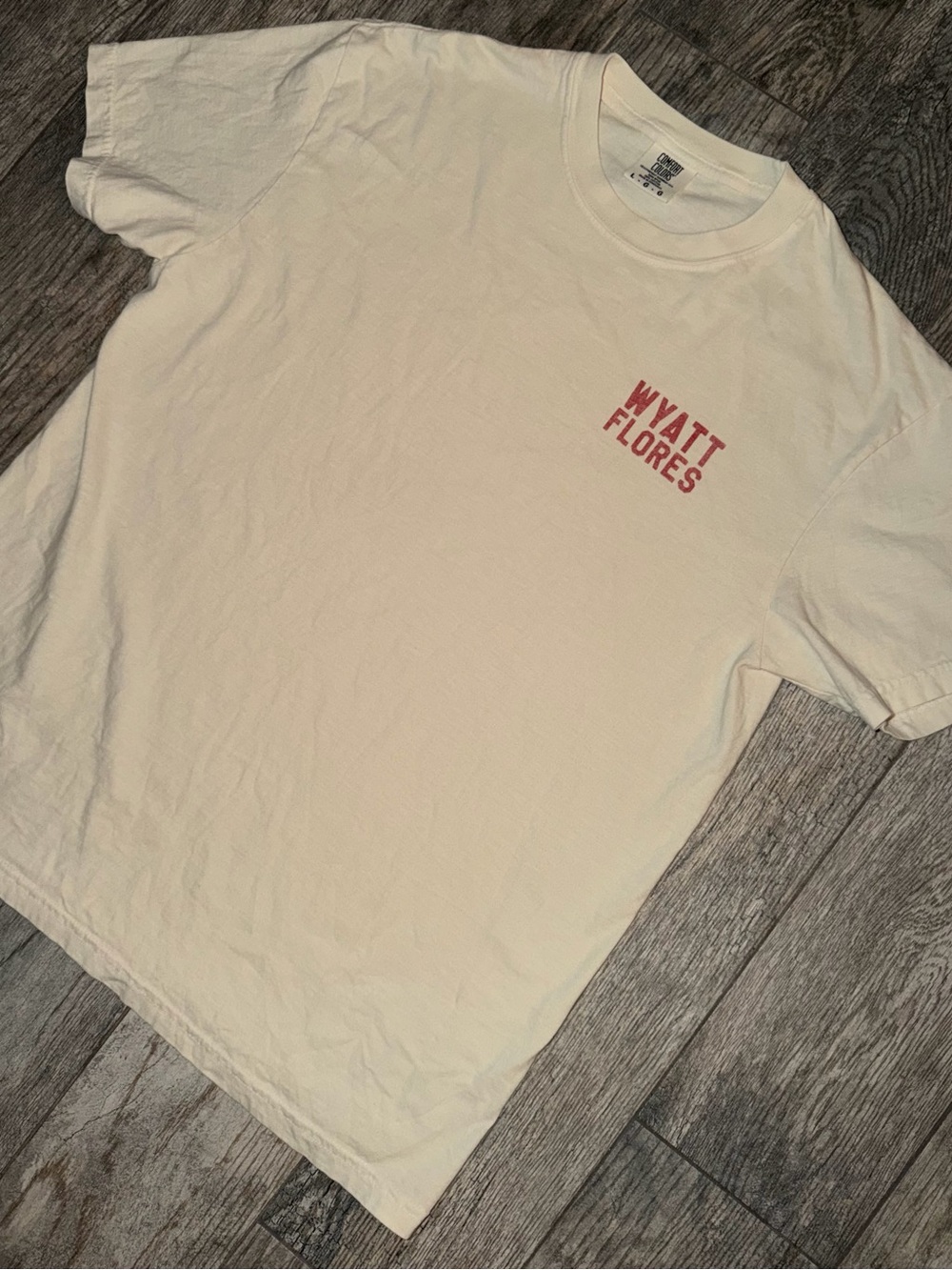 Wyatt Flores Comfort Colors Country Graphic Tee Large